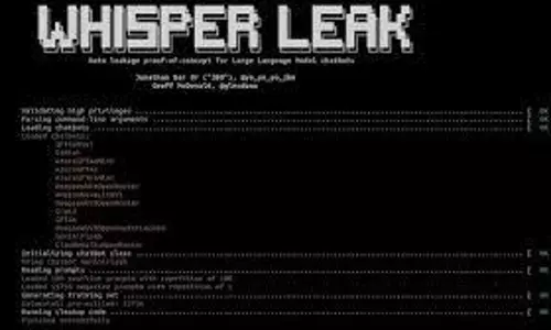 whisper leak whisper leak