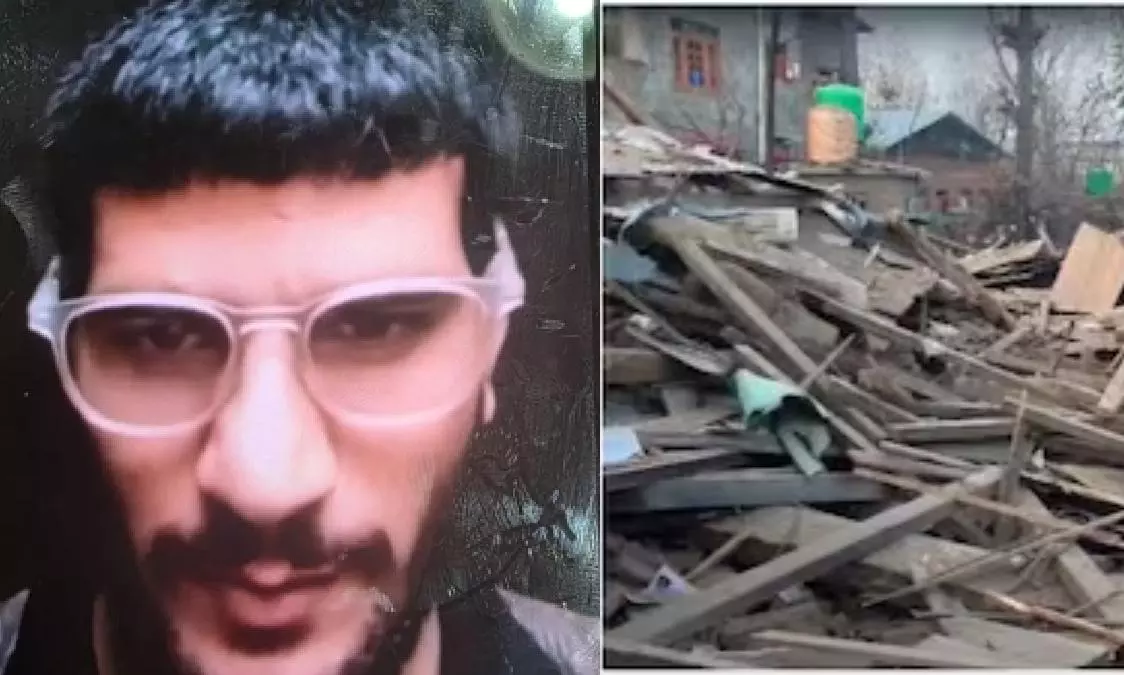 Pulwama house of Red Fort bomber Dr Umar Nabi destroyed by security forces