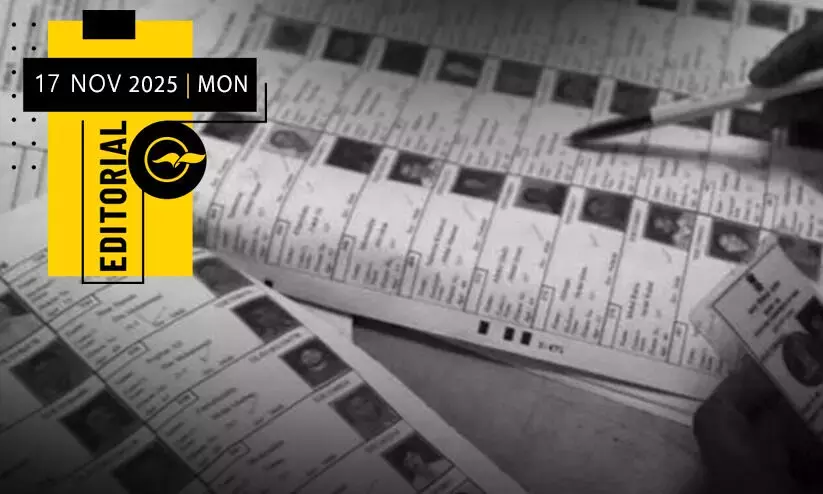 SIR is needed not for the list, but the conduct of elections