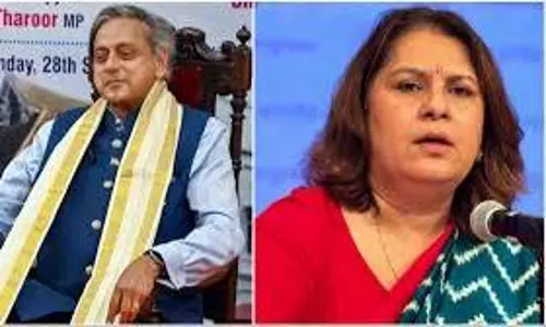 Shashi Tharoor, Supriya Srinate