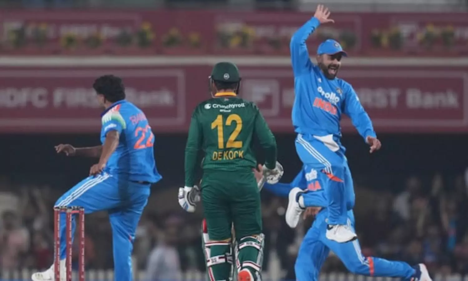 1st ODI: India sails past South Africa in nail-biting match