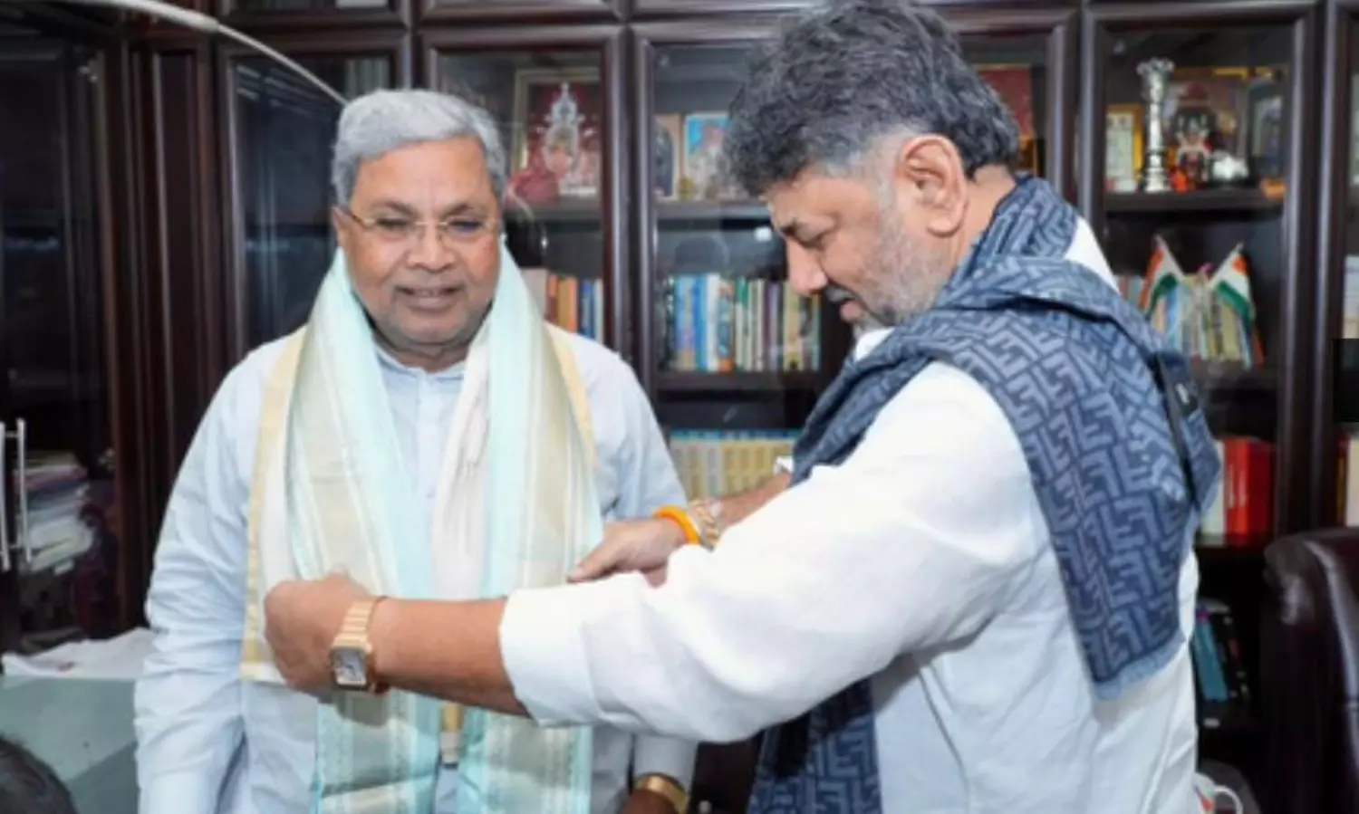 Shivakumar will become CM when high command decides: Siddaramaiah after breakfast meeting