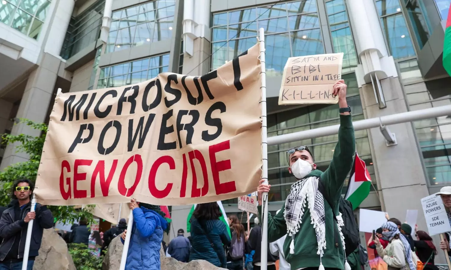 Microsoft tech abetted Israel’s genocide in Gaza, rights groups warn of legal liability