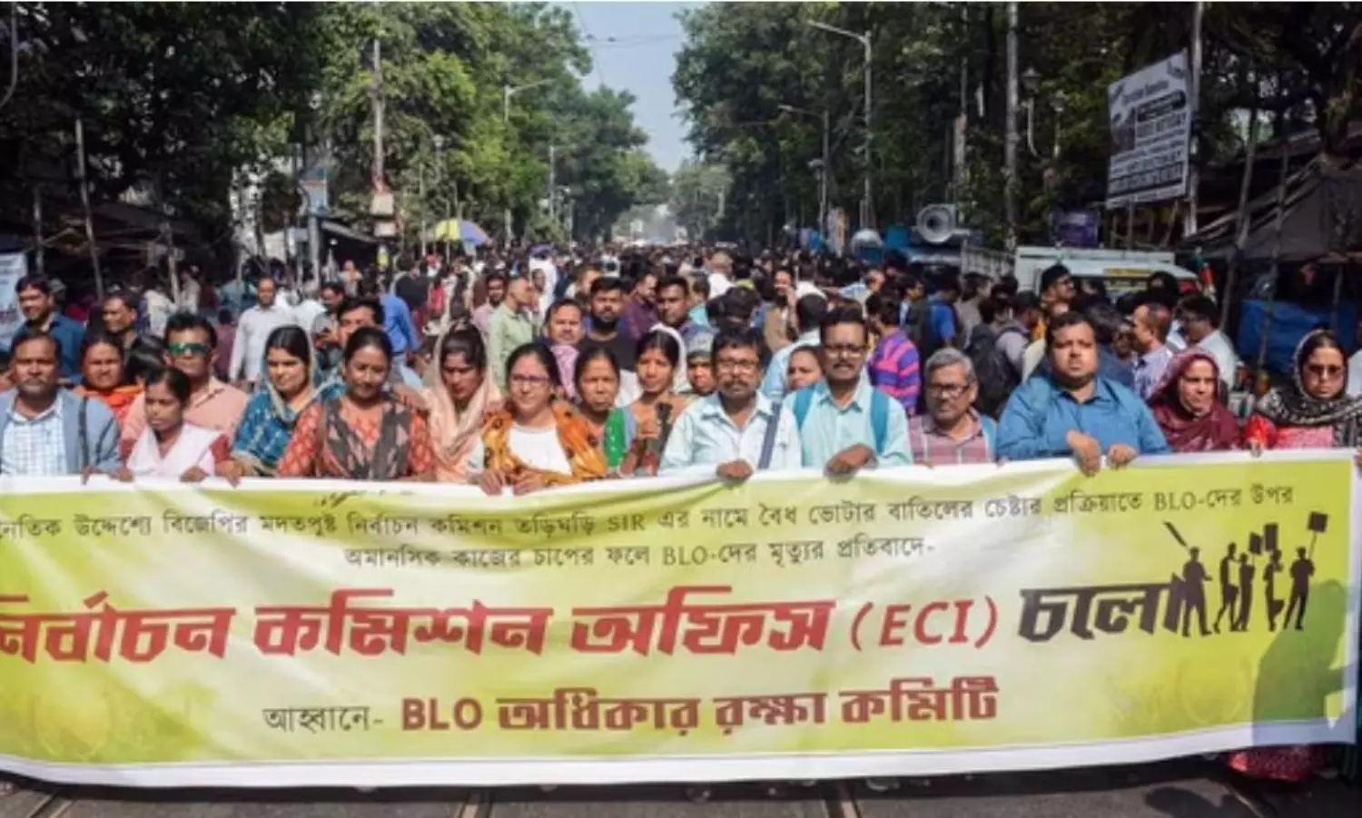 Working round-the-clock; at verge of breakdown: Bengal BLOs