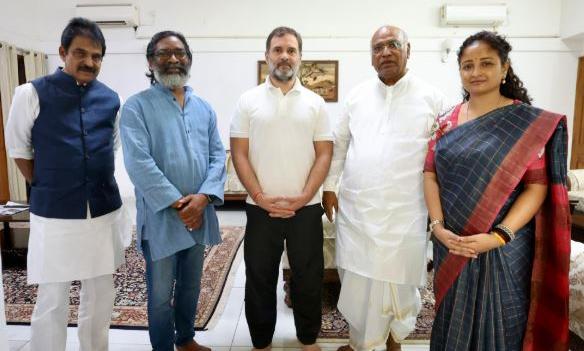 'INDIA bloc in Jharkhand remains united', Venugopal says after speaking to CM Hemant Soren