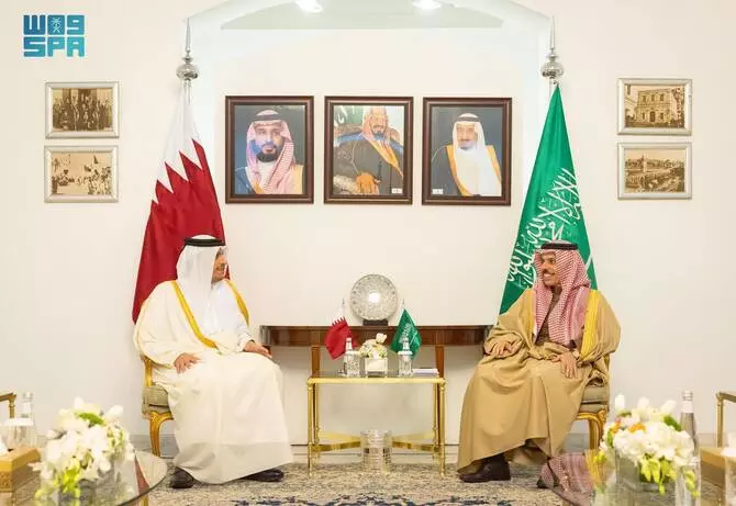 Saudi, Qatari foreign ministers lead coordination council session in Riyadh Saudi, Qatari foreign ministers lead coordination council session in Riyadh