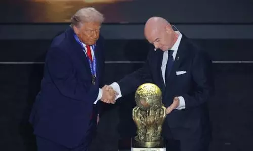 Trump claims ‘world is safer now’ in FIFA peace prize acceptance speech Trump claims ‘world is safer now’ in FIFA peace prize acceptance speech