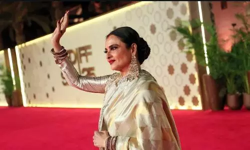 Red Sea International Film Festival honours Bollywood actress Rekha