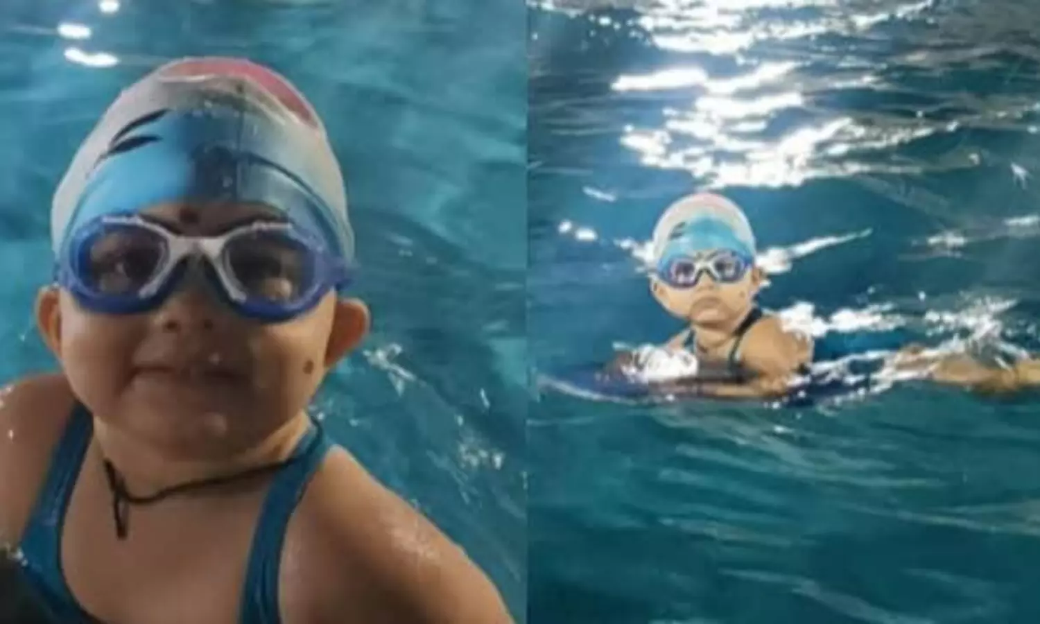 1-year-old becomes youngest to swim 100 metres, earns India Book of Records title