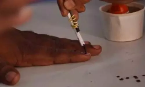 Polling underway for 2nd phase of Kerala local body elections Polling underway for 2nd phase of Kerala local body elections