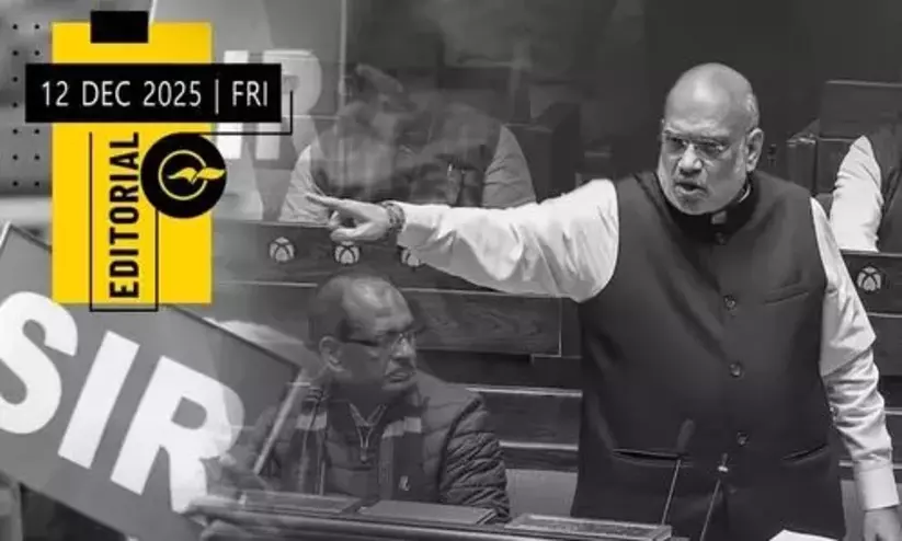 Amit Shah’s ‘Three Ds’ and SIR Amit Shah’s ‘Three Ds’ and SIR