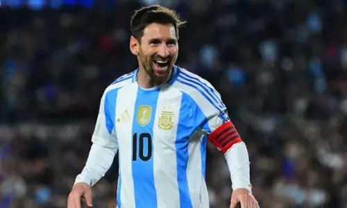 Lionel Messi touches down in Kolkata to launch GOAT India tour Lionel Messi touches down in Kolkata to launch GOAT India tour