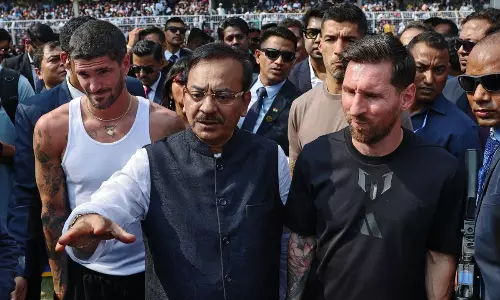 Principal organiser held after chaos at Messi event in Kolkata Principal organiser held after chaos at Messi event in Kolkata