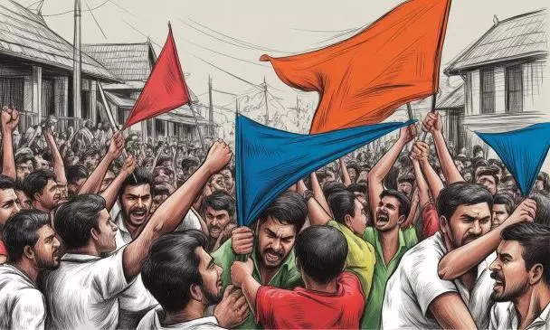 Kerala witnesses violence, vandalism following civic poll results Kerala witnesses violence, vandalism following civic poll results