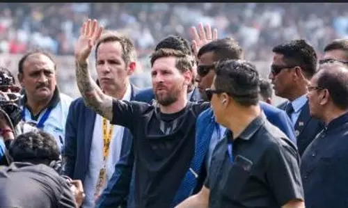 ‘Mismanagement’ force Lionel Messi to leave Kolkata stadium early ‘Mismanagement’ force Lionel Messi to leave Kolkata stadium early