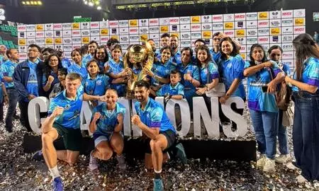 Tennis Premier League: GS Delhi Aces hoists maiden title Tennis Premier League: GS Delhi Aces hoists maiden title