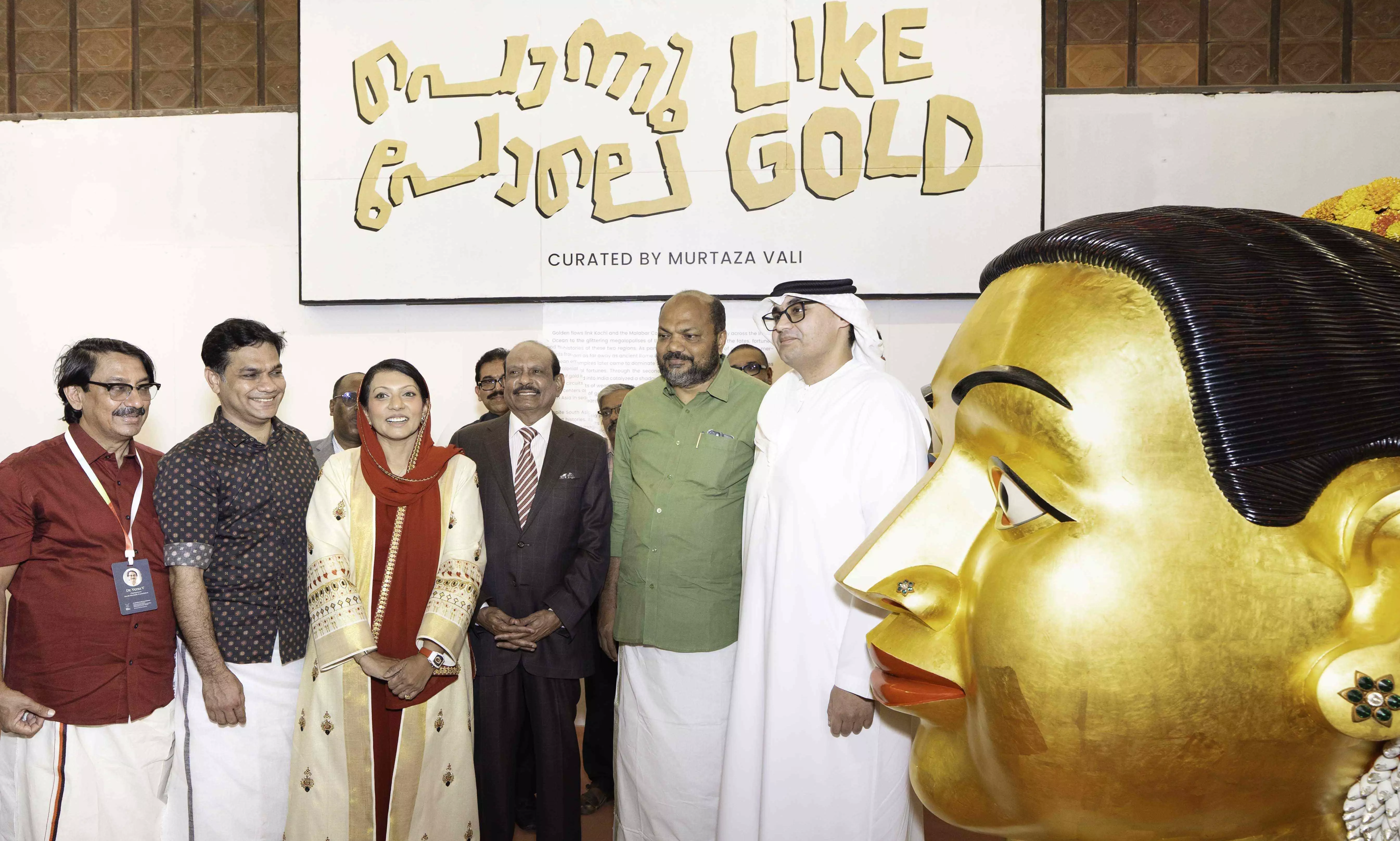 Shefeena Yousufali’s “Ponnupole” art exhibition opens at Kochi Biennale Shefeena Yousufali’s “Ponnupole” art exhibition opens at Kochi Biennale