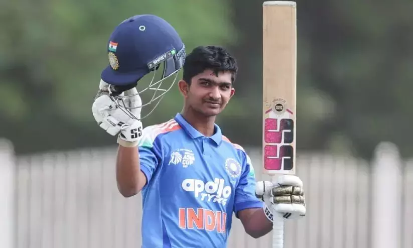 Abhigyan Kundu writes history; scores 1st ever Indian U19 double ton Abhigyan Kundu writes history; scores 1st ever Indian U19 double ton