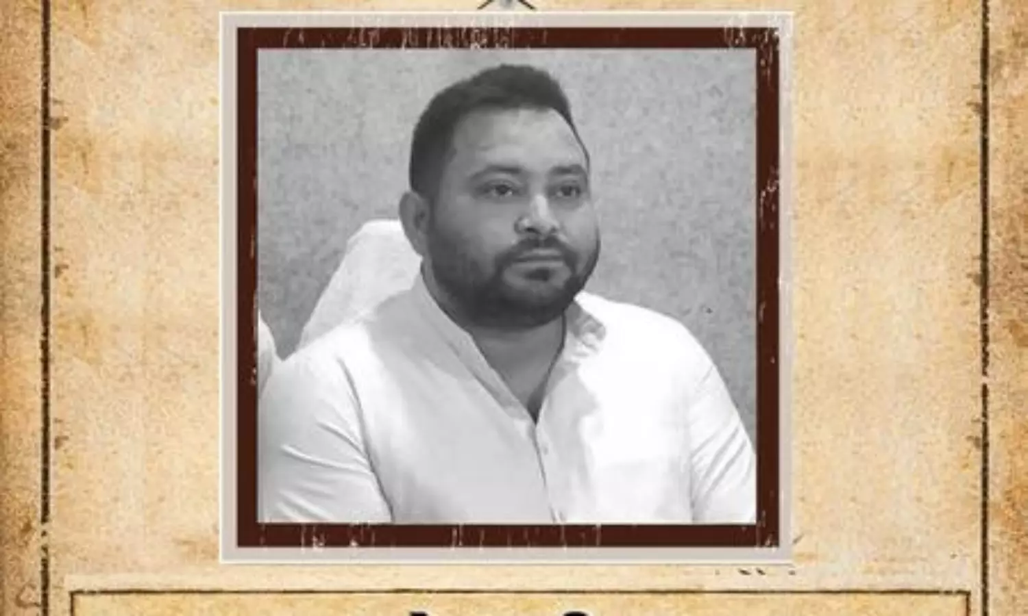 BJP’s missing person poster of Tejashwi Yadav sparks political row in Bihar