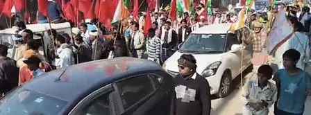 Protest against proposed ethanol plant in Rajasthan; 40 detained Protest against proposed ethanol plant in Rajasthan; 40 detained