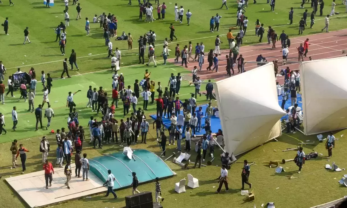 Kolkata: One more arrested over vandalism during Messi event