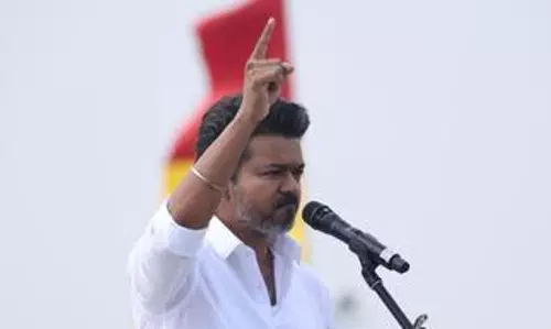 TVK leader Vijay to address rally in TNs Erode amid strict crowd control TVK leader Vijay to address rally in TNs Erode amid strict crowd control