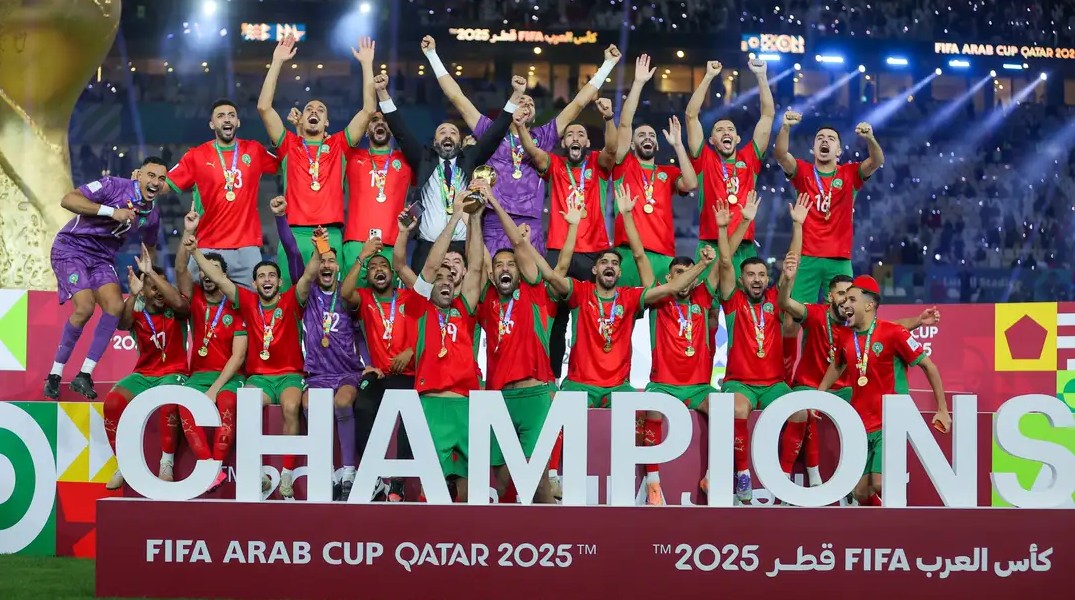 Morocco wins FIFA Arab Cup 2025 after extra-time win over Jordan in Qatar
