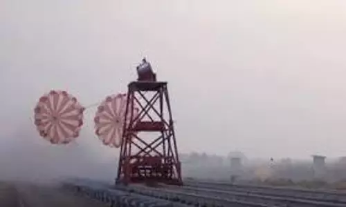 drogue parachute tests for Gaganyaan