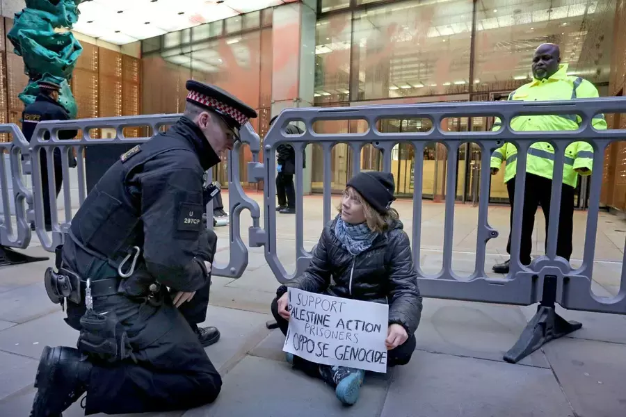 Greta Thunberg arrested in London during pro-Palestinian protest