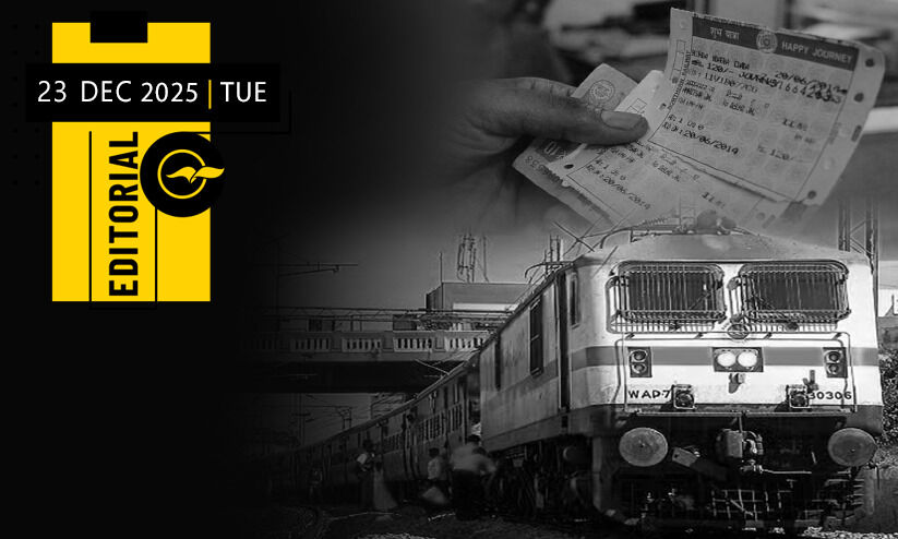 An entirely irrational hike in train fares