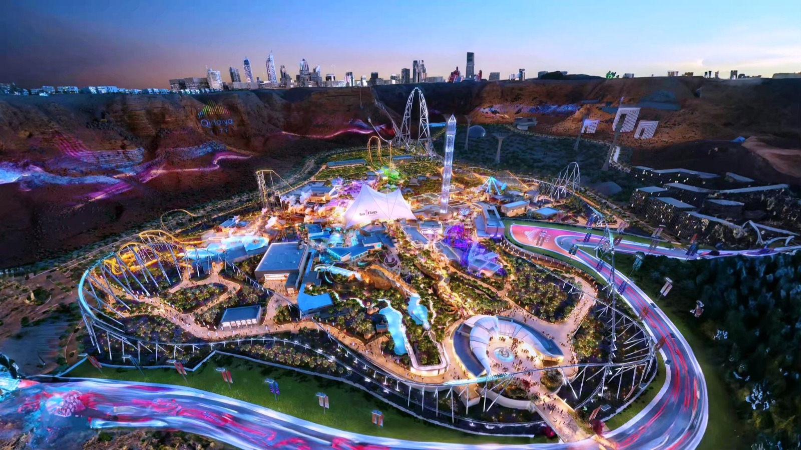 Riyadh: Global theme park brand Six Flags arrives at Qiddiya