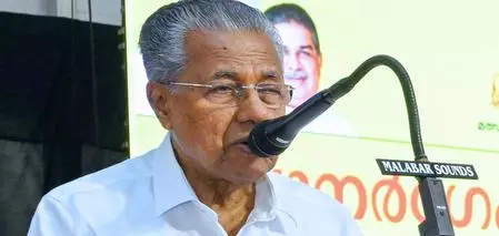 CM Vijayan alleges Congress-BJP secret pact in local body polls CM Vijayan alleges Congress-BJP secret pact in local body polls