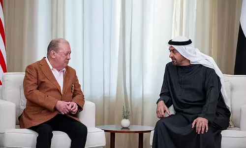 UAE President hosts Malaysian King in Abu Dhabi