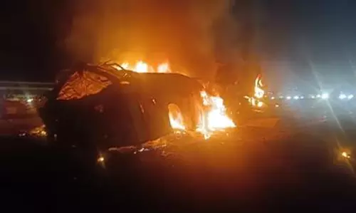 Death toll in Karnataka bus tragedy mounts to seven after driver succumbs to injuries