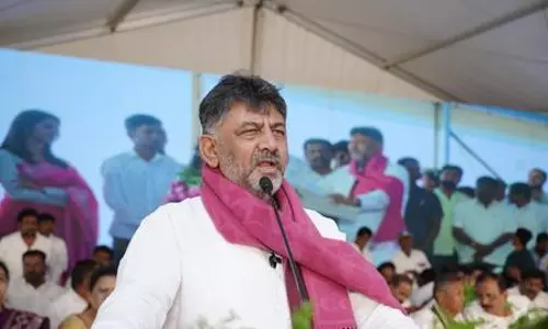 Dont interfere in Karnatakas affairs: Shivakumar hits back at Pinarayi over bulldozer remark