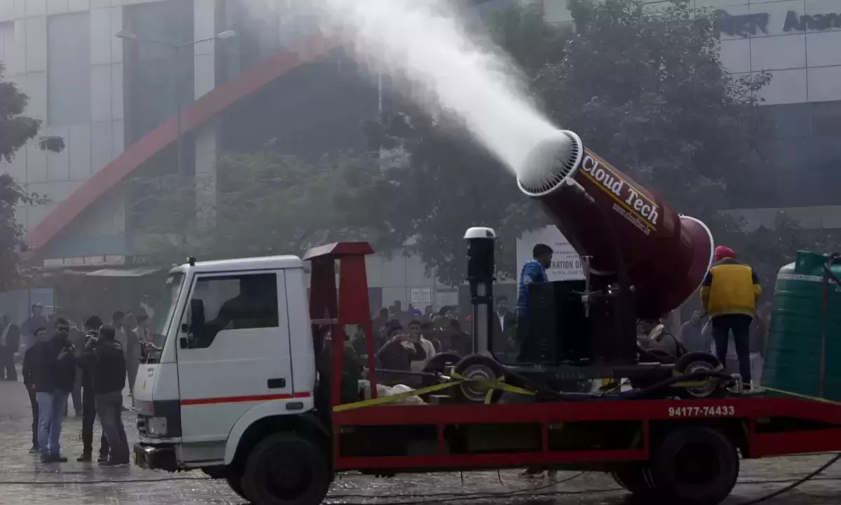 Delhi to install anti-smog guns at ISBTs to curb dust pollution