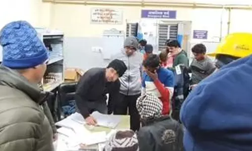 2 trains collide in tunnel at hydel project in Uttarakhands Chamoli injuring 60 2 trains collide in tunnel at hydel project in Uttarakhands Chamoli injuring 60