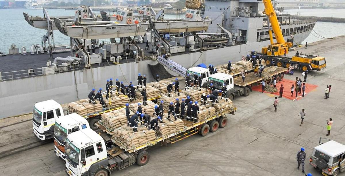 Sri Lanka Navy honours vessels from India, other countries for disaster help