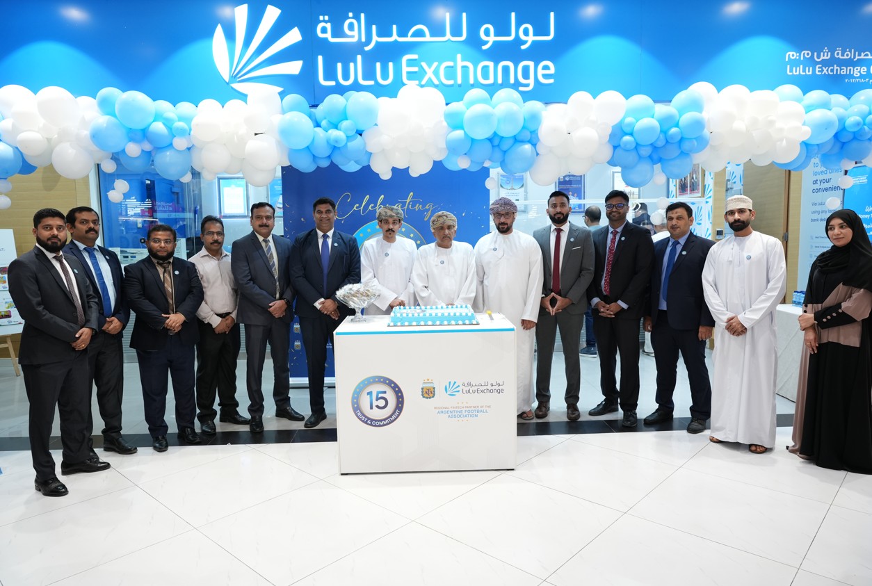LuLu Exchange completes 15 years of operations in Oman