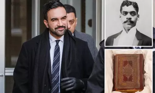 Historic Quran witnesses historic oath-taking of Mamdani as the New York City mayor