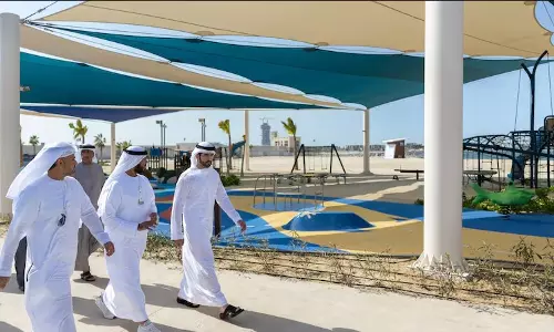 Sheikh Hamdan reviews Jumeirah Beach 1 project as Dubai expands public beaches Sheikh Hamdan reviews Jumeirah Beach 1 project as Dubai expands public beaches