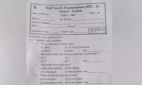 Chhattisgarh: ‘Ram’ as option for dog’s name in school exam sparks outrage, DEO expresses regret
