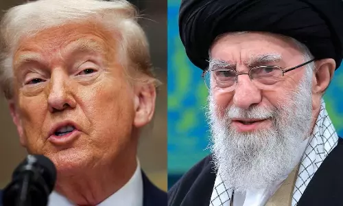 War of words erupts as Trump threatens Iran and Khamenei vows repression