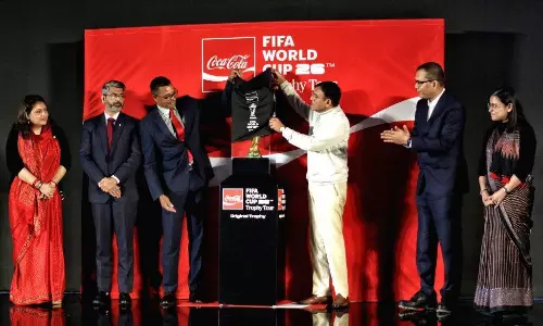 FIFA WC trophy world tour: Reaches Delhi; to be in India for 3 days FIFA WC trophy world tour: Reaches Delhi; to be in India for 3 days