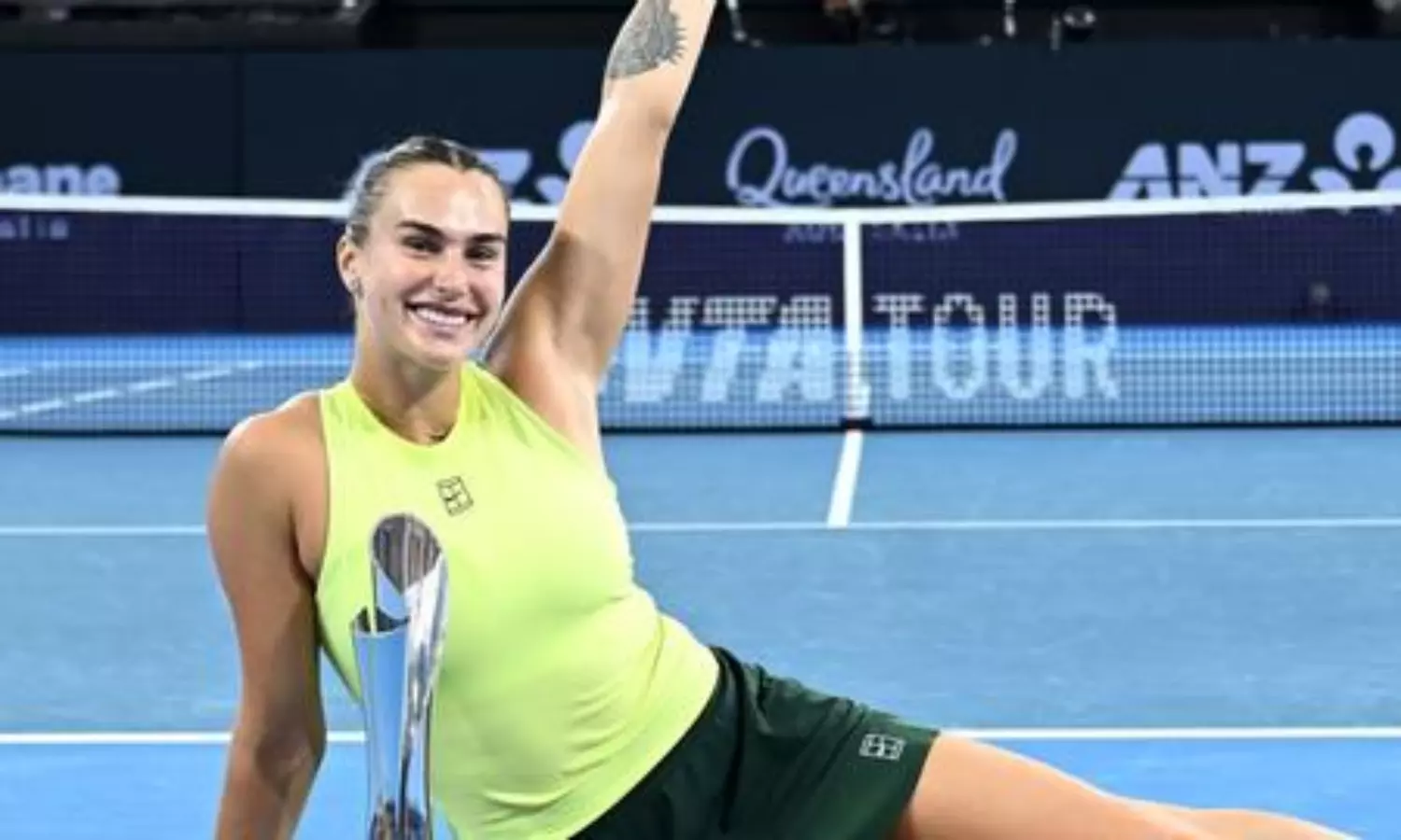 Sabalenka wins 2nd successive Brisbane International title