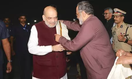 Amit Shah kicks off BJP’s Mission 2026 in Kerala Amit Shah kicks off BJP’s Mission 2026 in Kerala