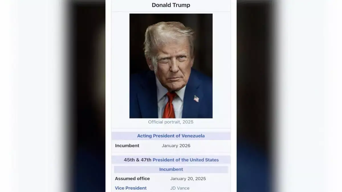 Trump declares himself ‘Acting President of Venezuela’ on Truth Social