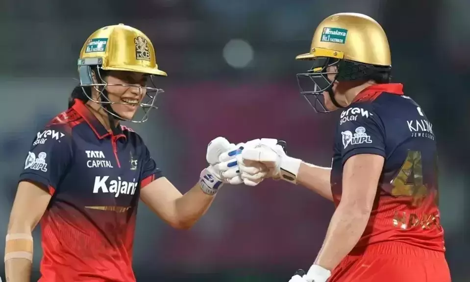 WPL 2026: Harris, Mandhana successfully lead RCB against UPW WPL 2026: Harris, Mandhana successfully lead RCB against UPW