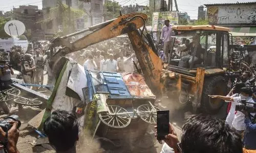 Bulldozers rolling over the Constitution