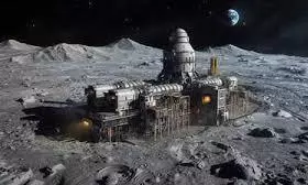nuclear plant on moon nuclear plant on moon